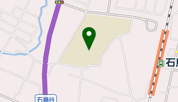 花巻市立石鳥谷小学校の地図画像