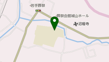 岩手町立沼宮内小学校の地図画像