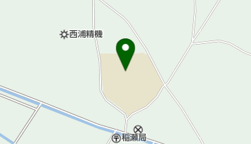 奥州市立稲瀬小学校の地図画像