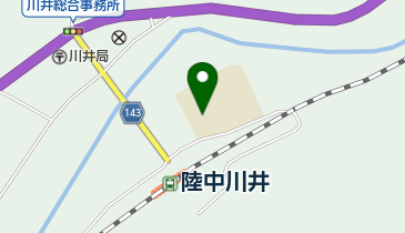 宮古市立川井小学校の地図画像
