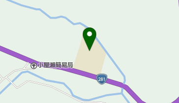 葛巻町立小屋瀬小学校の地図画像