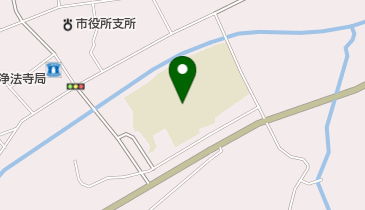 二戸市立浄法寺小学校の地図画像