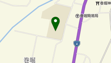 盛岡市立巻堀小学校の地図画像