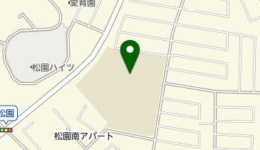 盛岡市立松園小学校の地図画像