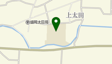 盛岡市立太田東小学校の地図画像