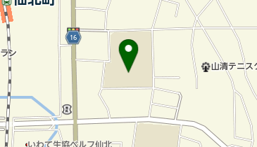 盛岡市立仙北小学校の地図画像