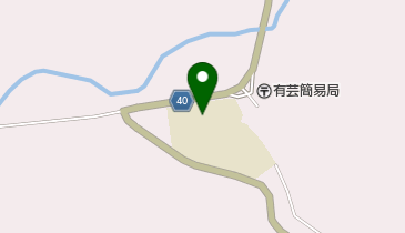 岩泉町立有芸小学校の地図画像