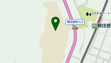 釜石市立鵜住居小学校の地図画像