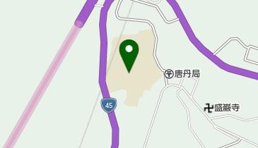 釜石市立唐丹小学校の地図画像