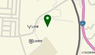 山田町立山田小学校の地図画像