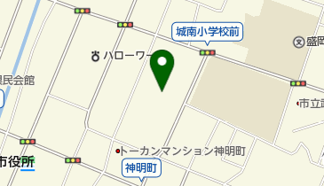 桜幼稚園の地図画像