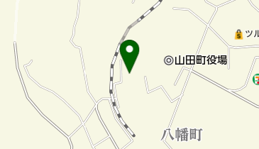 山田幼稚園の地図画像