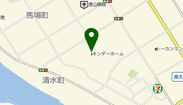 幼保連携型認定こども園キンダーホームの地図画像