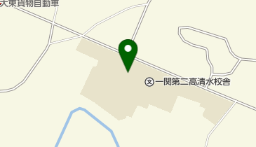 岩手県立一関清明支援学校の地図画像