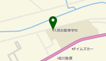 久慈自動車学校の地図画像