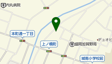 岩手医科大学医療専門学校の地図画像