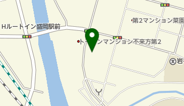 盛岡医療福祉スポーツ専門学校の地図画像