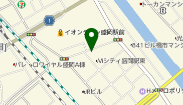 上野法律ビジネス専門学校2号館の地図画像