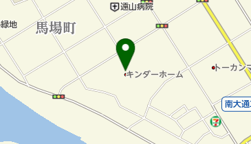 幼保連携型認定こども園キンダーホームの地図画像