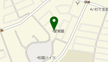 愛育園の地図画像