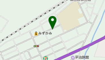 中妻子供の家保育園の地図画像