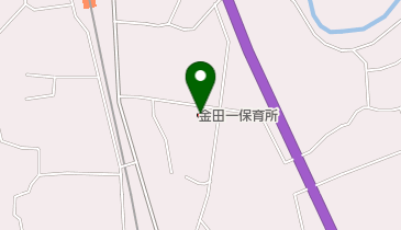 二戸市立金田一保育所の地図画像