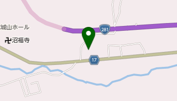 城山保育園の地図画像