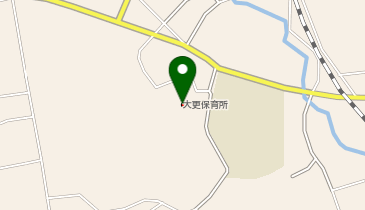 大更こども園の地図画像