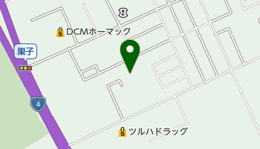 南巣子保育園の地図画像