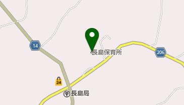 長島保育所の地図画像