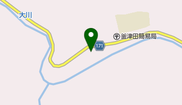 釜津田保育所の地図画像