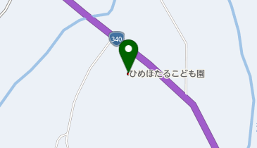 九戸村立ひめほたるこども園の地図画像