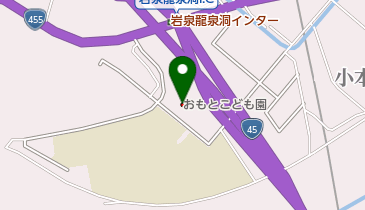 おもとこども園の地図画像