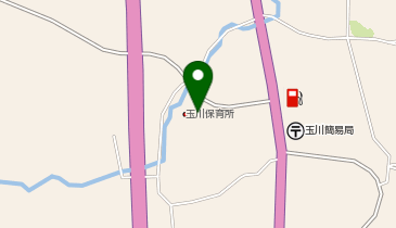 玉川保育所の地図画像