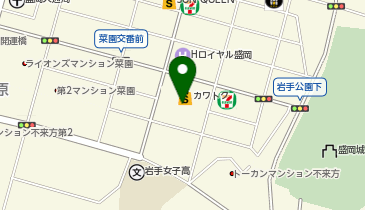 かわとく壱番館の地図画像