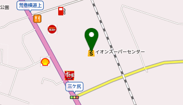 イオンスーパーセンター金ケ崎店の地図画像