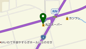 丸江スーパーエコー店の地図画像