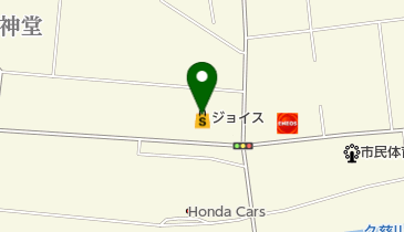 ジョイス久慈中の橋店の地図画像