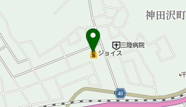 ジョイス宮古千徳店の地図画像