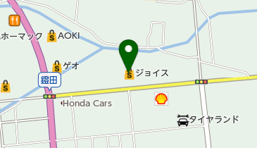 ジョイス水沢佐倉河店の地図画像
