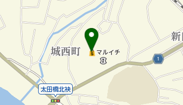 マルイチ城西店の地図画像