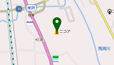 スーパーアークス二戸店の地図画像