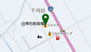 ジョイス雫石店の地図画像