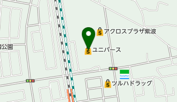 ユニバース紫波店の地図画像