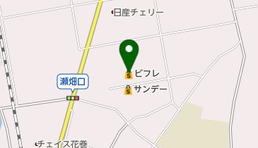 ビフレ花巻店の地図画像