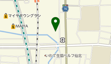 ふれあい純情市場さっこらの地図画像