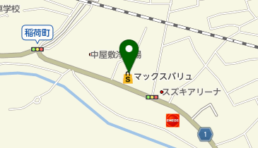 マックスバリュ盛岡中屋敷店の地図画像