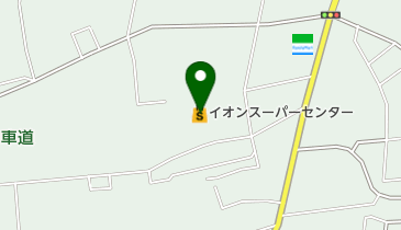 イオンスーパーセンター水沢桜屋敷店の地図画像