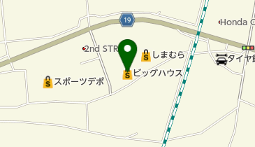 ビッグハウス一関店の地図画像