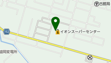イオンスーパーセンター紫波古館店の地図画像